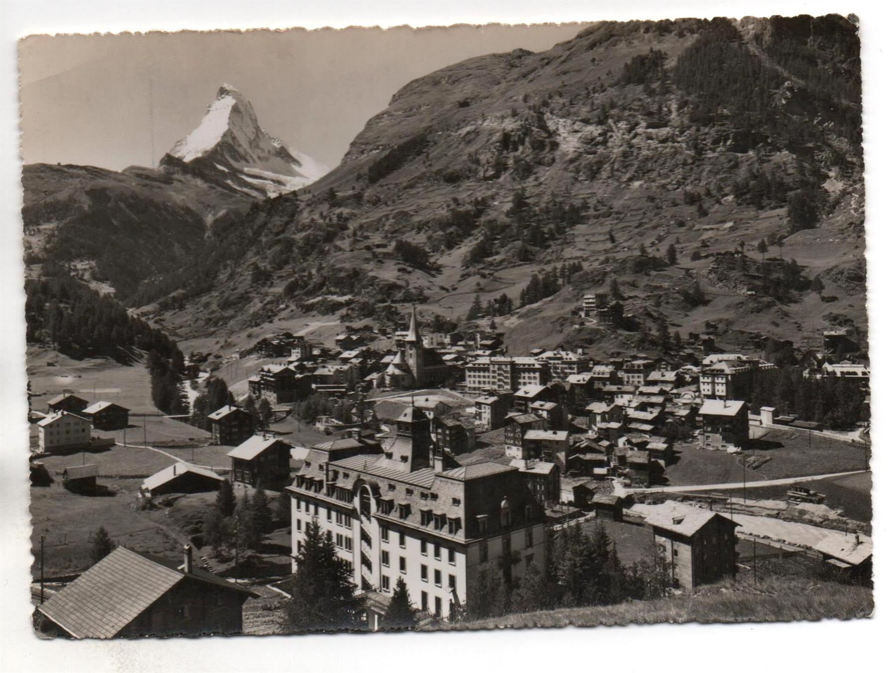 Cartoline postali: ZERMATT u. das Matterhorn – Usato da Jona venduto da philajona