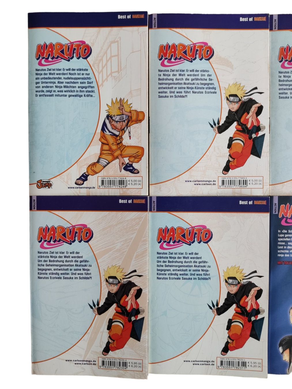 Bücher: Naruto Mangas (10 Stück) – Gebraucht aus Schaffhausen von  5