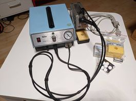 Entlötstation Weller VP 801EC mit Ablageständer und Zubehör
