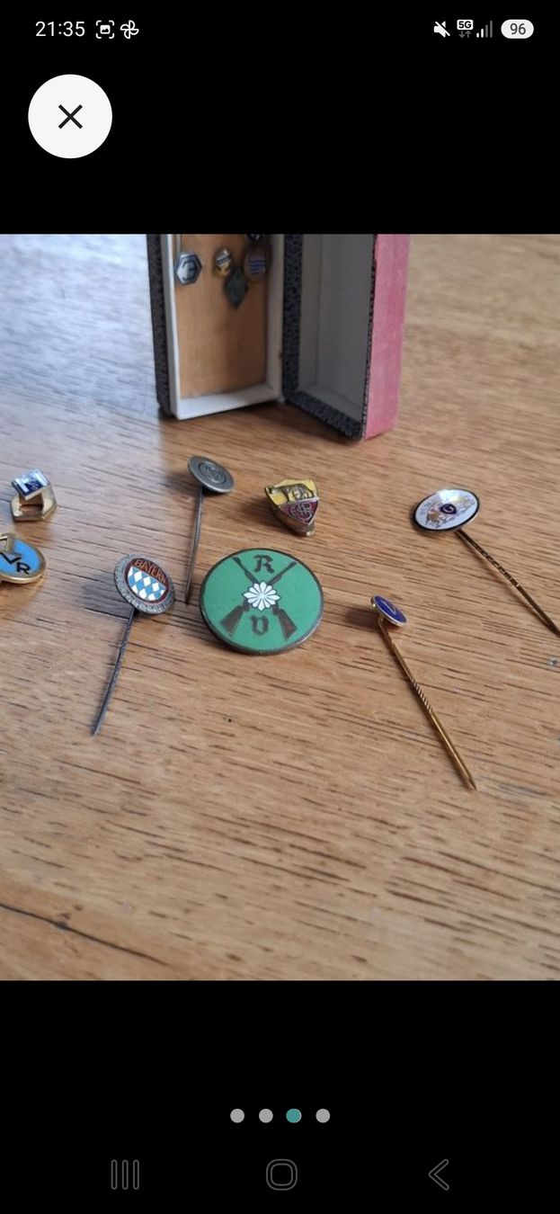 Broches & Aiguilles: Alte echte Abzeichen.  – D'occasion à Reinach BL par chlaus04 1