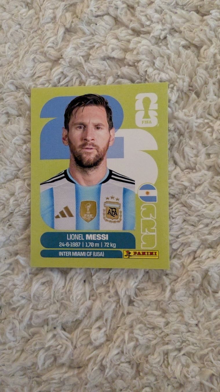 Panini Carte collezionabili: Lionel Messi panini ARG 17 – Nuovo (secondo la descrizione) da Buchs ZH venduto da kar_9m5g