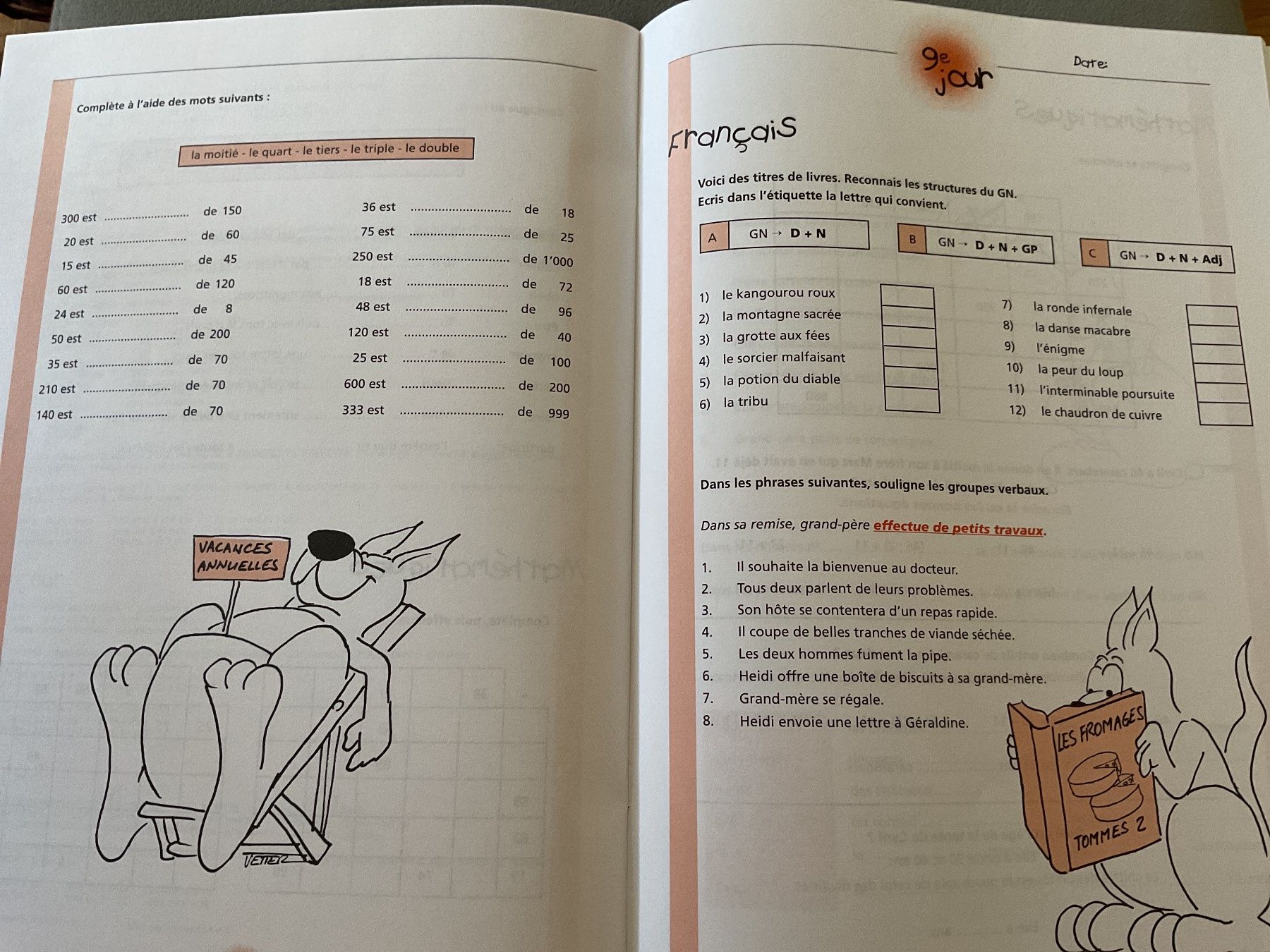 Bücher: Cahier de vacances klorophile neuf 4e – Neu und originalverpackt aus Icogne von luna.16 5