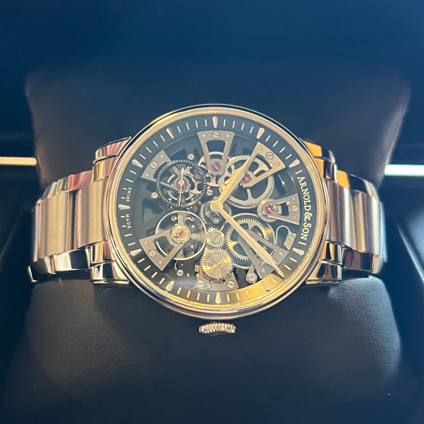 Uhren: FLASH SALE Arnold & Son Nebula 40 Steel Full Set 1.NEAS.B04B – Gebraucht aus Carouge GE von Watchaser 6