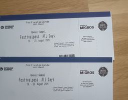 2× Openair Gampel Festivalpass All Days 19-23.8.2026