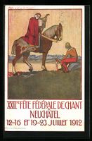 Neuchatel, XXII. Fete fédérale de Chan