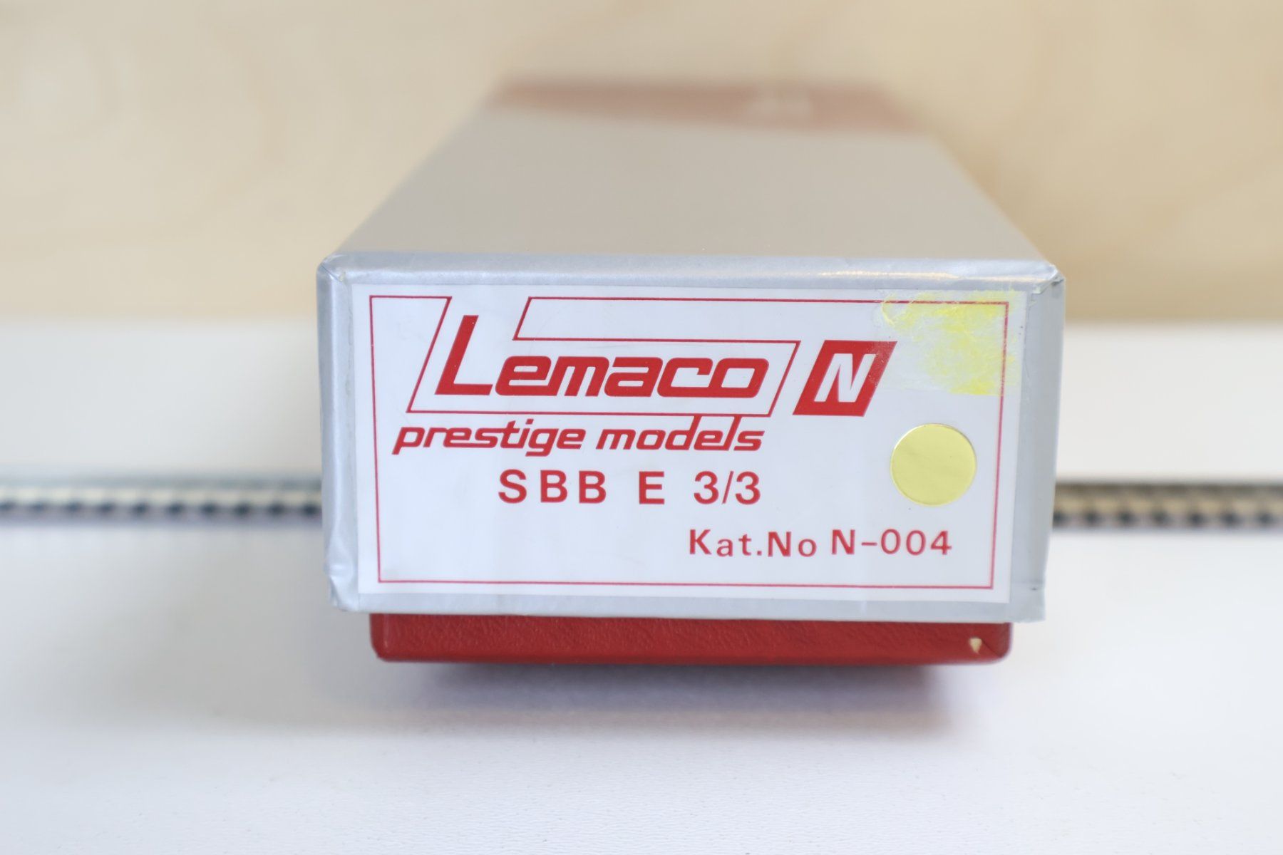 Lemaco Modellini di ferrovie: Lemaco SBB Dampflok E 3/3 - Limitiert Messingmodell - Spur N – Usato da Winterthur venduto da Monstera 8