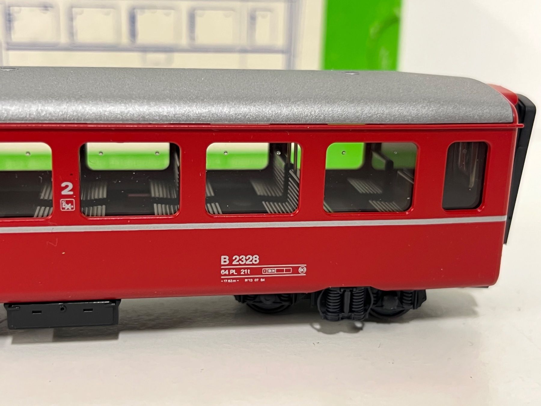Modellini di ferrovie: STL - MODELS RhB B 2328 Mitteleinstieg  H0m – Usato da Neuenhof venduto da ludovicco 2
