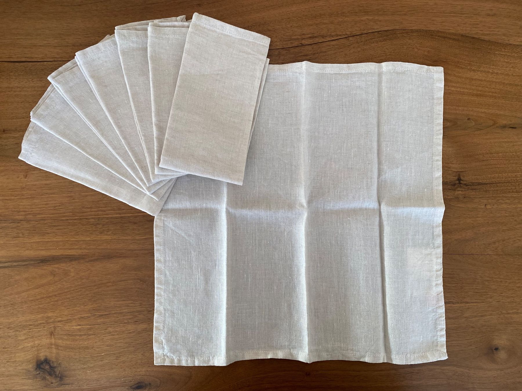 Tovaglioli: 8x Servietten 100% Leinen – Usato da Herrliberg venduto da little_useful_things