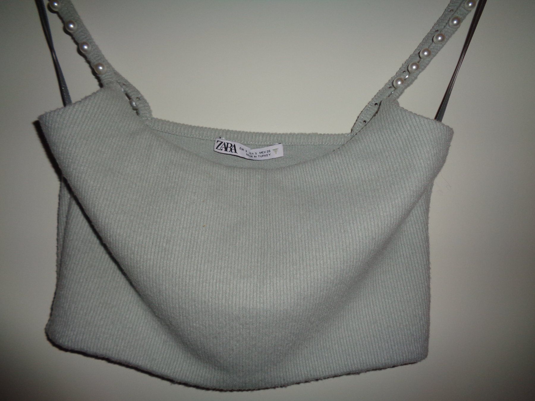 Zara Top: *** Festliches Top *** / mit Perlen / ZARA ab 1.00 – Nuovo (secondo la descrizione) da Othmarsingen venduto da Leuchtturmlady 1