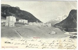 Vintage AK Pontresina um 1900, Top Zustand!
