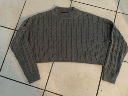 Tally Weijl Strickpullover Grau, Grösse M, Neu