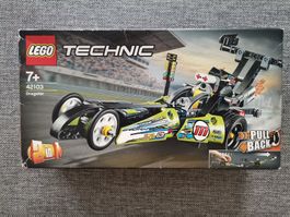 Lego Technic Dragster Pull Back 2 en 1 réf. No 42103 neuf