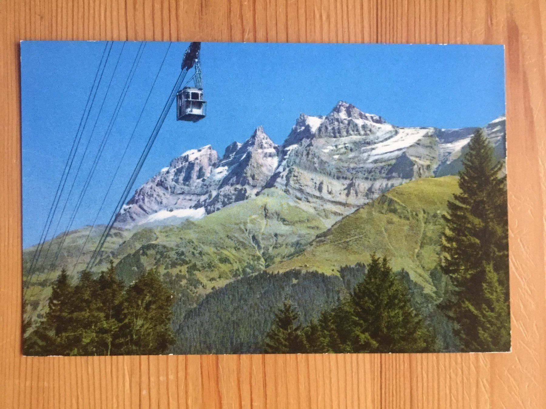 Ansichtskarten: Champéry-Planachaux - Téléférique - AK – Neu (gemäss Beschreibung) aus Oberuzwil von Henri09