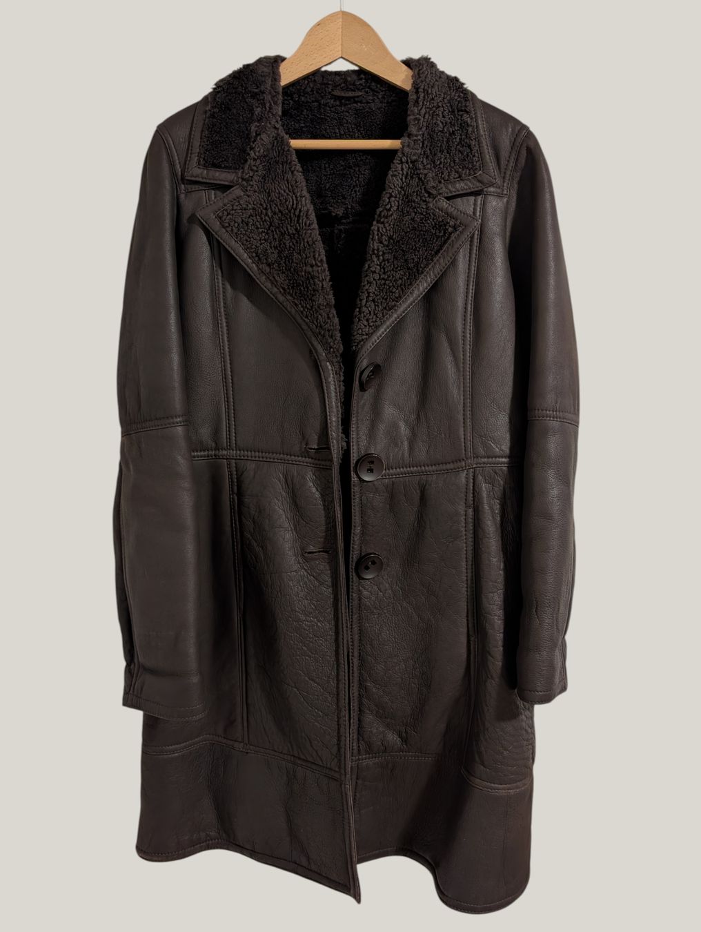 Mäntel: Hochwertiger Vintage-Shearling-Mantel – Gebraucht aus St. Gallen von nadinewho