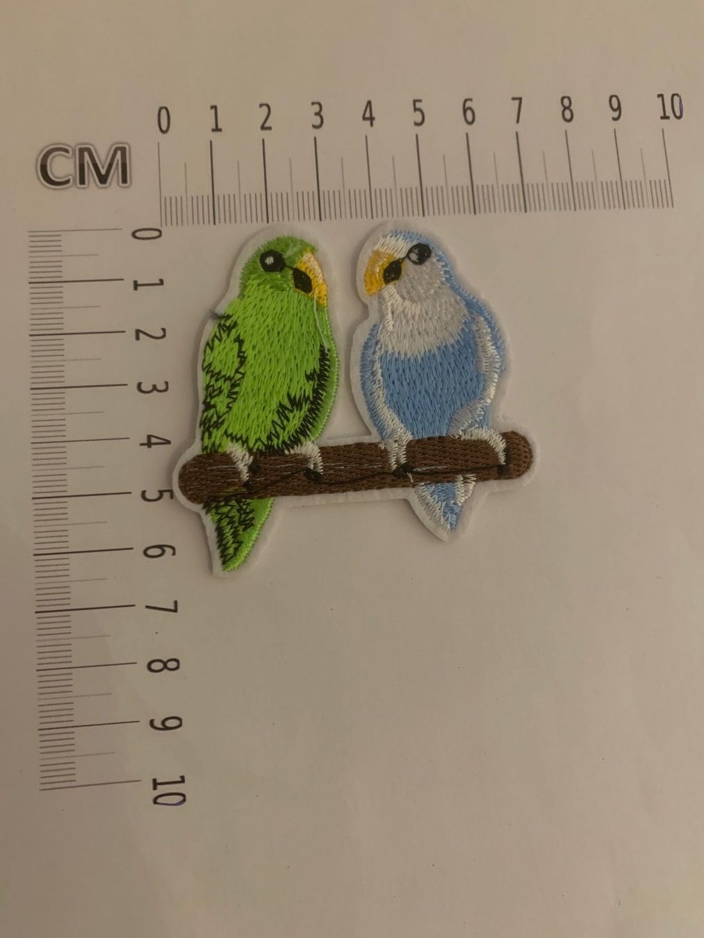 Toppe: Kanarien Vogel Patch Badge Bügelbild – Nuovo e nell'imballaggio originale da Ostermundigen venduto da Mcone 1