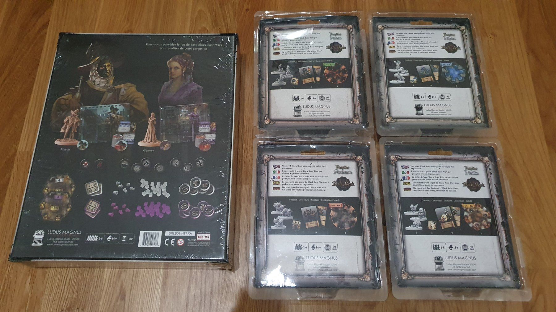 Giochi: Black Rose Wars + Extensions (Kickstarter edition) – Nuovo e nell'imballaggio originale da Puidoux venduto da Svreber 7