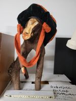 Dekorative affenähnliche Figur, selbst geschnitzt, hübsch!