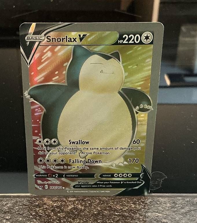 Carte collezionabili: Pokemon Snorlax V – Usato da Hausen am Albis venduto da Irini1