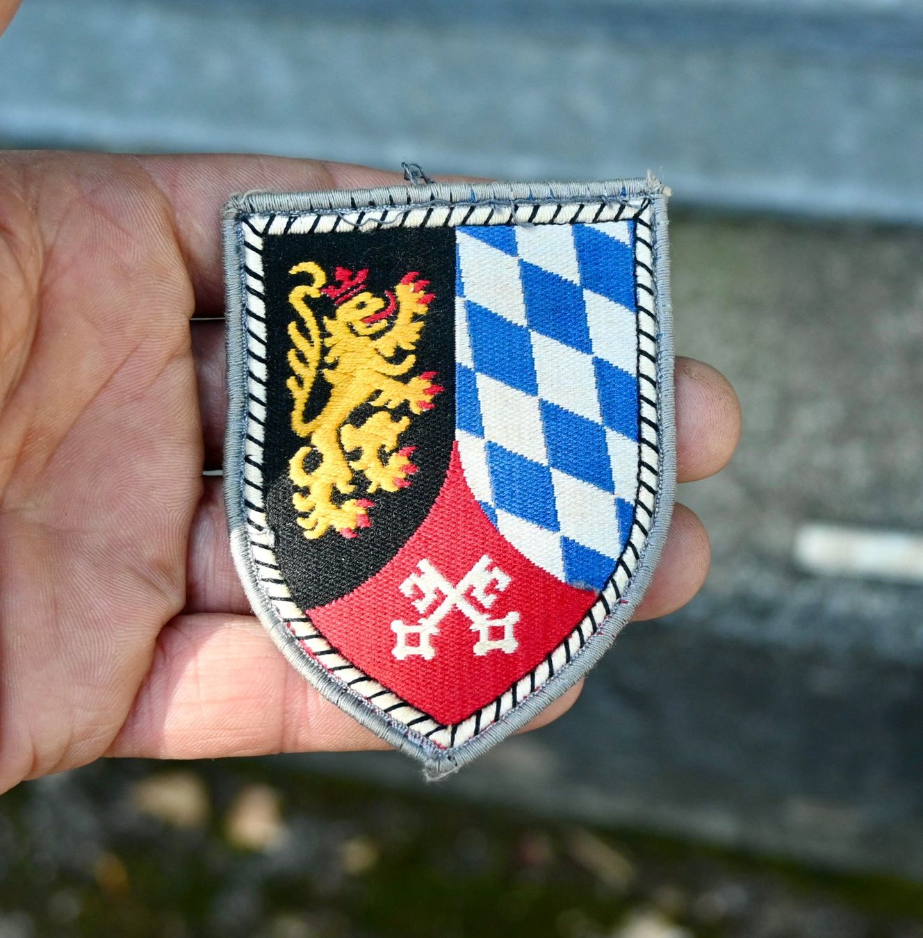 Uniformi: BUNDESWEHR Patch -  4. Panzergrenadierdivision – Usato da Pfaffhausen venduto da mono_rec 5