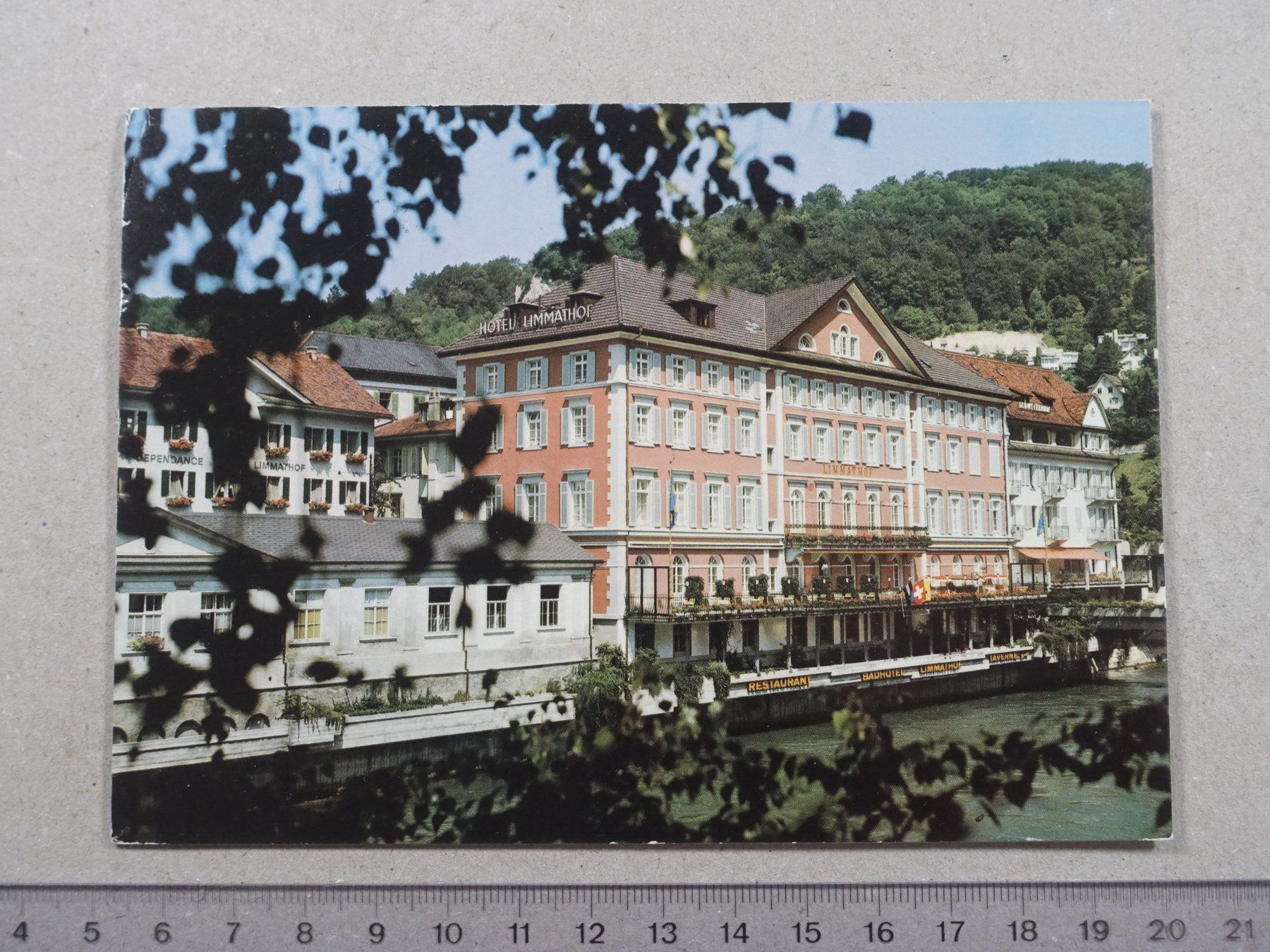 Ansichtskarten: Baden, Badhotel Limmathof, 1978 – Gebraucht aus Lenzburg von fh1