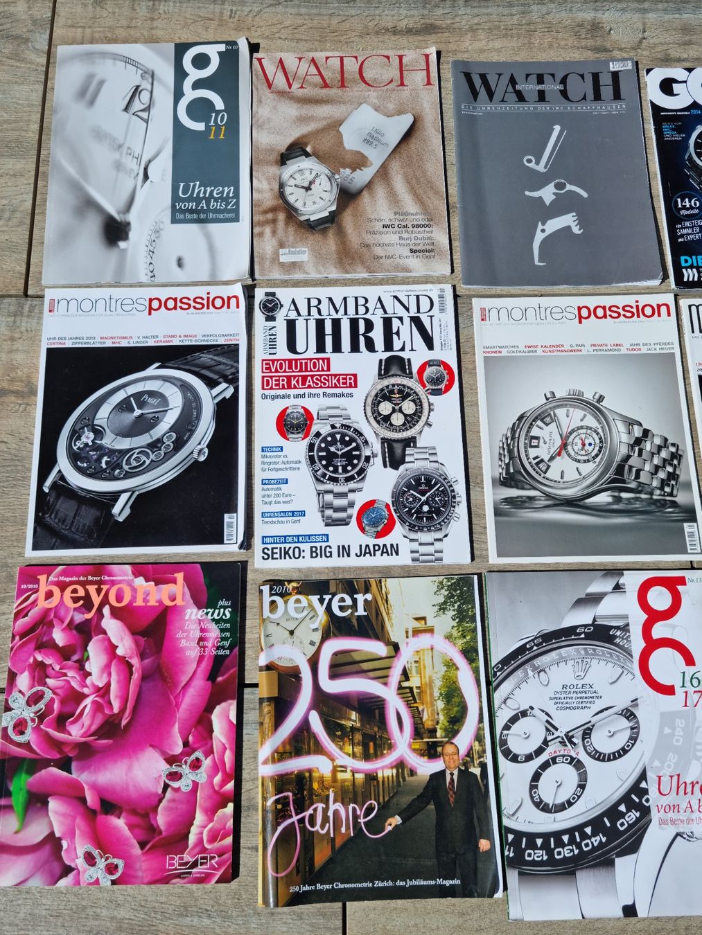 Zeitschriften & Magazine: 15 ältere Uhrenkataloge – Gebraucht aus Bözberg von heinz-d 1