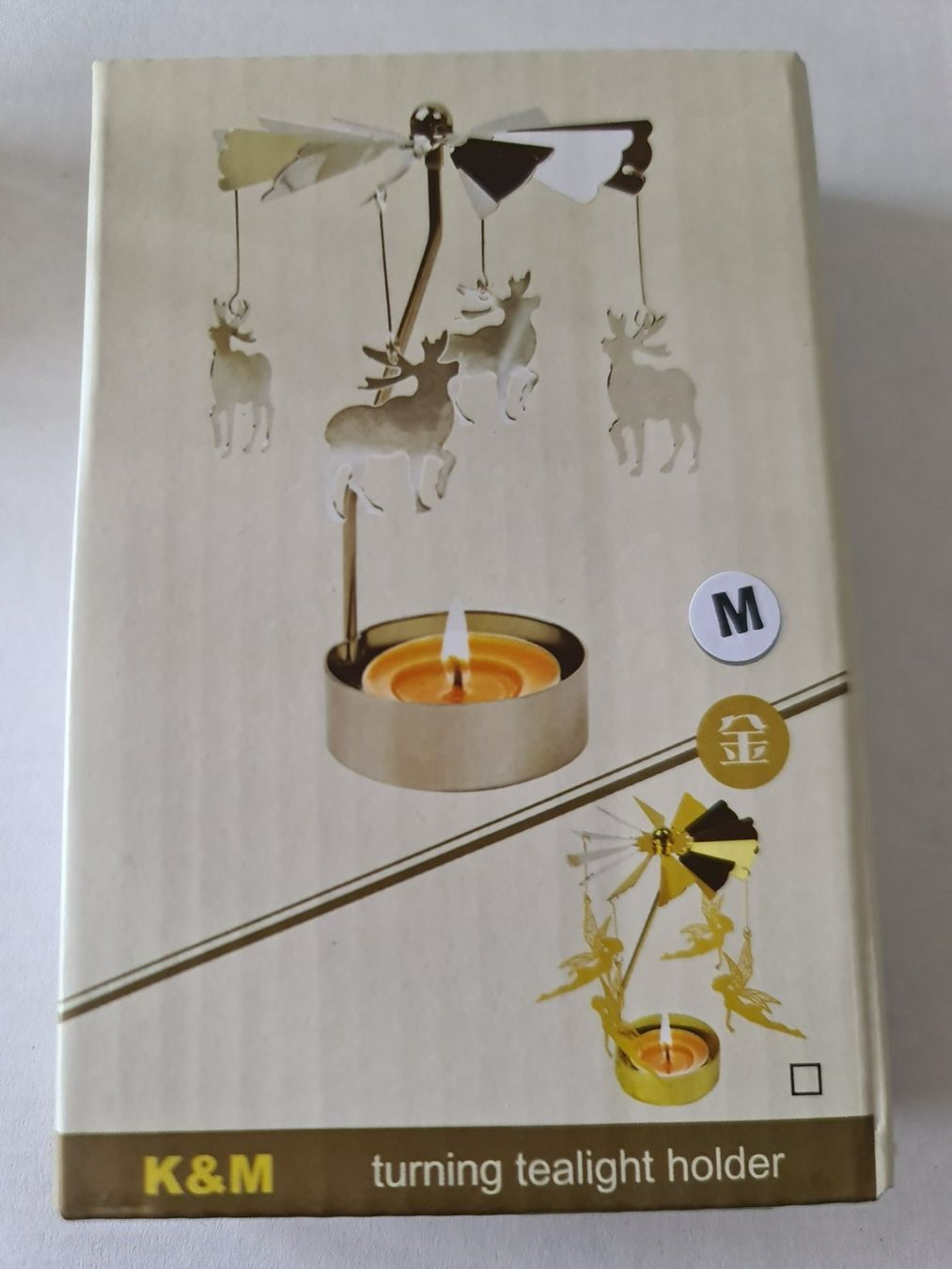 Kerzenständer: Rotierender Teelichthalter drehen teelichter – Neu und originalverpackt aus Uerkheim von Kaufoption 4