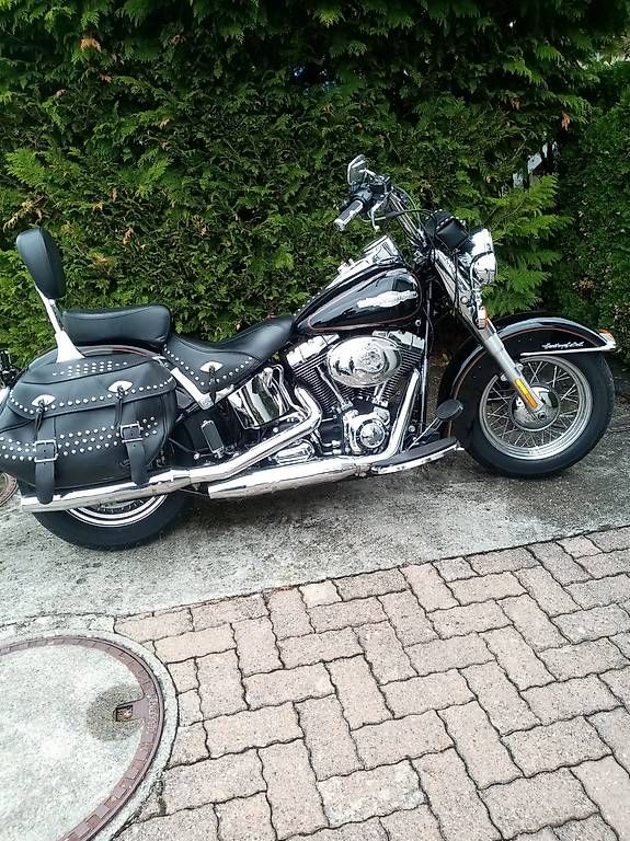 Chopper: Harley Davidson Heritage 1690 ccm – Usato da Kappelen venduto da Rokuka