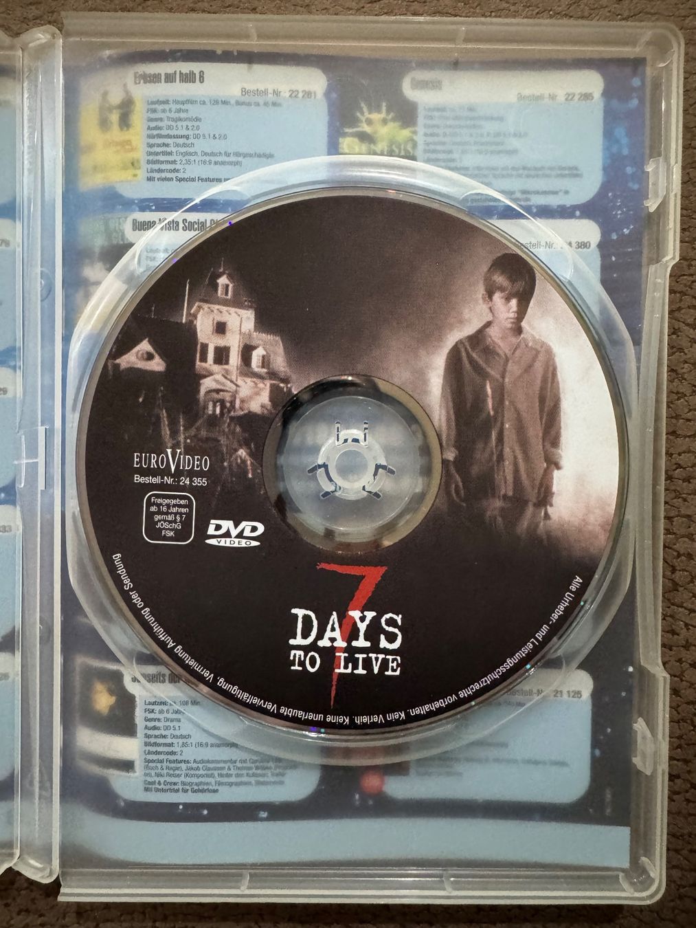 Alle DVDs: 7 Days to live – Gebraucht aus Dietikon von MuNathy 2