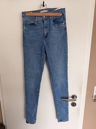 Levi's Mile high super skinny jeans, Blau, Gr. 28x34