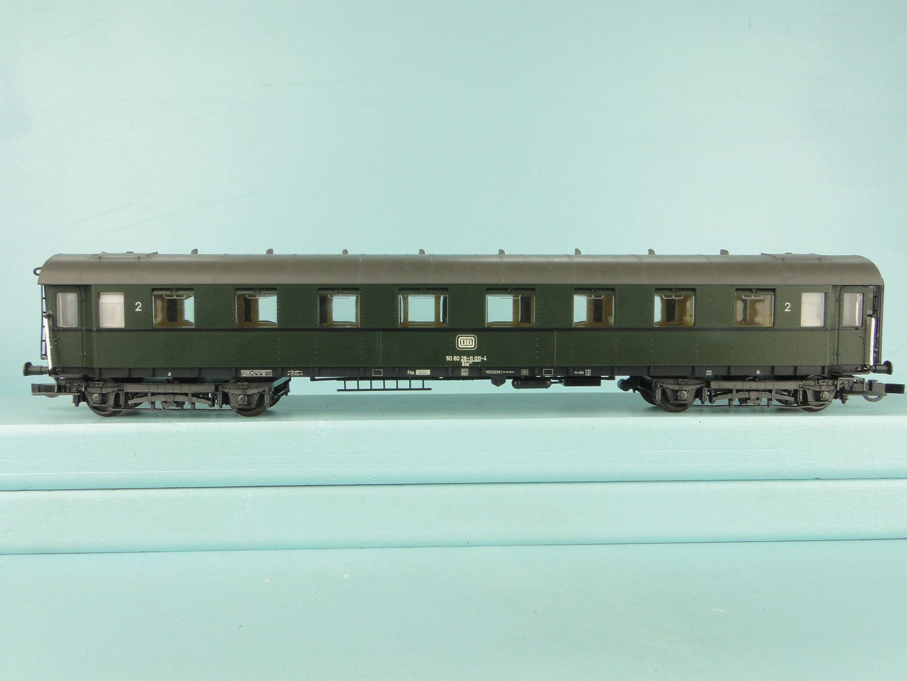 Liliput Modellini di ferrovie: Liliput 845 00 DB Eilzugwagen 2 Kl. – Usato da Bülach venduto da cann11 3