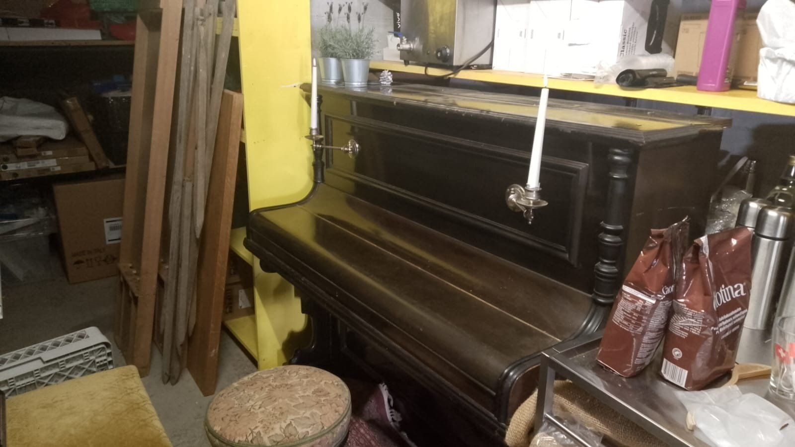 Musikinstrumente: Beautiful piano from 1855 – Gebraucht aus Gsteigwiler von Marqui
