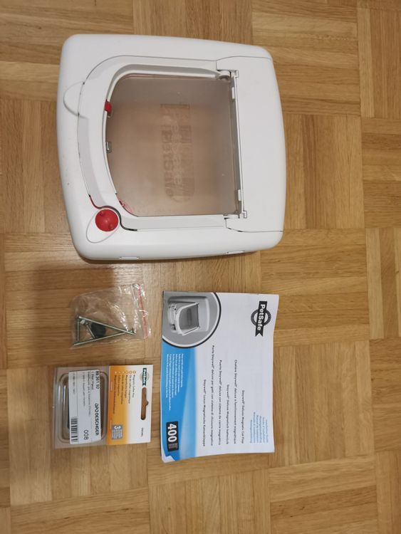 Katzenklappe Petsafe 400 inkl. 3x Collar Key Kaufen auf Ricardo