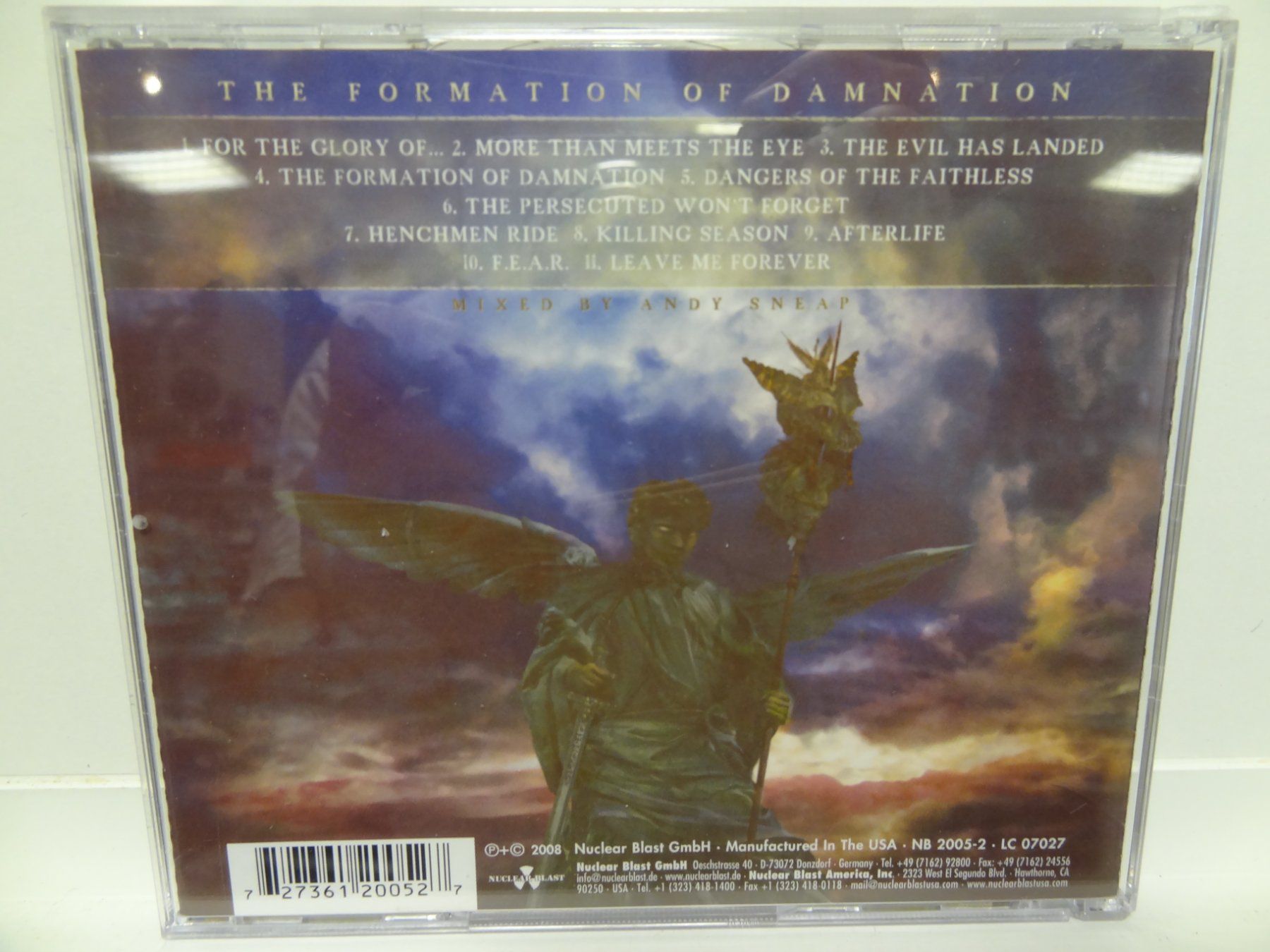 CD: Testament - The Formation of Damnation CD – Usato da luzern venduto da musicandart 1