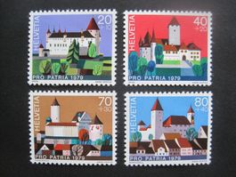 Pro Patria 1979**, Frankatur, ca. 80%