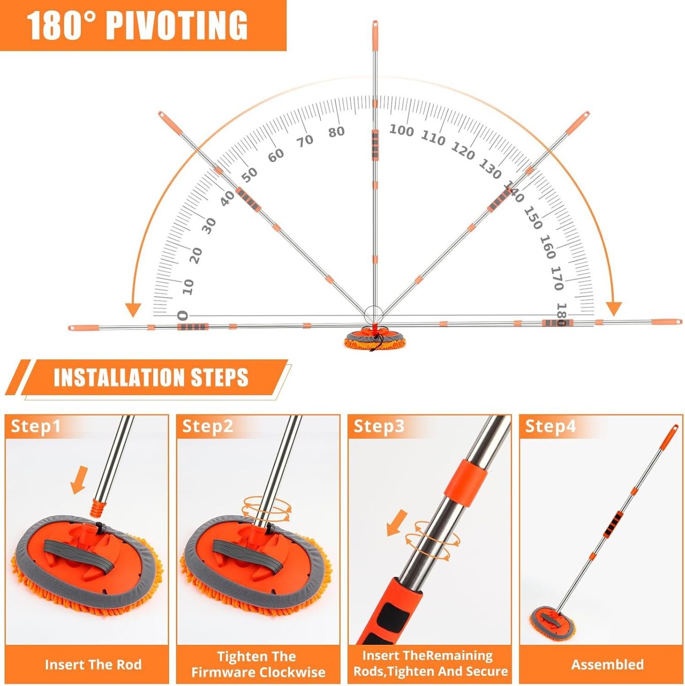 Altri articoli per la cura: Autowaschmopp 157cm Mikrofaser Set 3in1 – Nuovo e nell'imballaggio originale da Suhr venduto da SchnapperCH 2