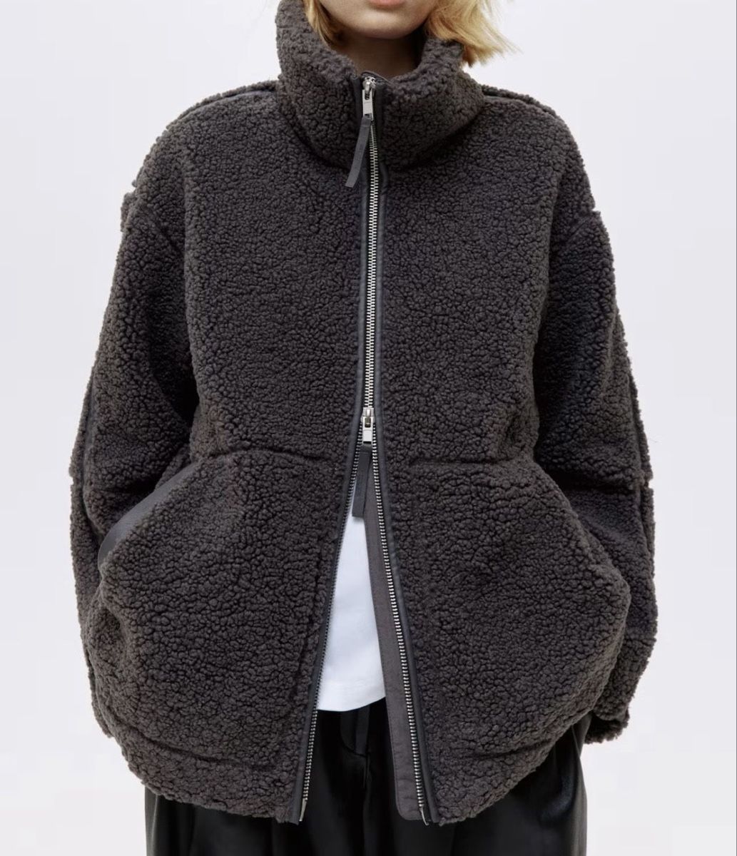 H&M Jacken: DARK SHERPA FLEECE JACKET – Neu (gemäss Beschreibung) aus Bern von FashionK92 2