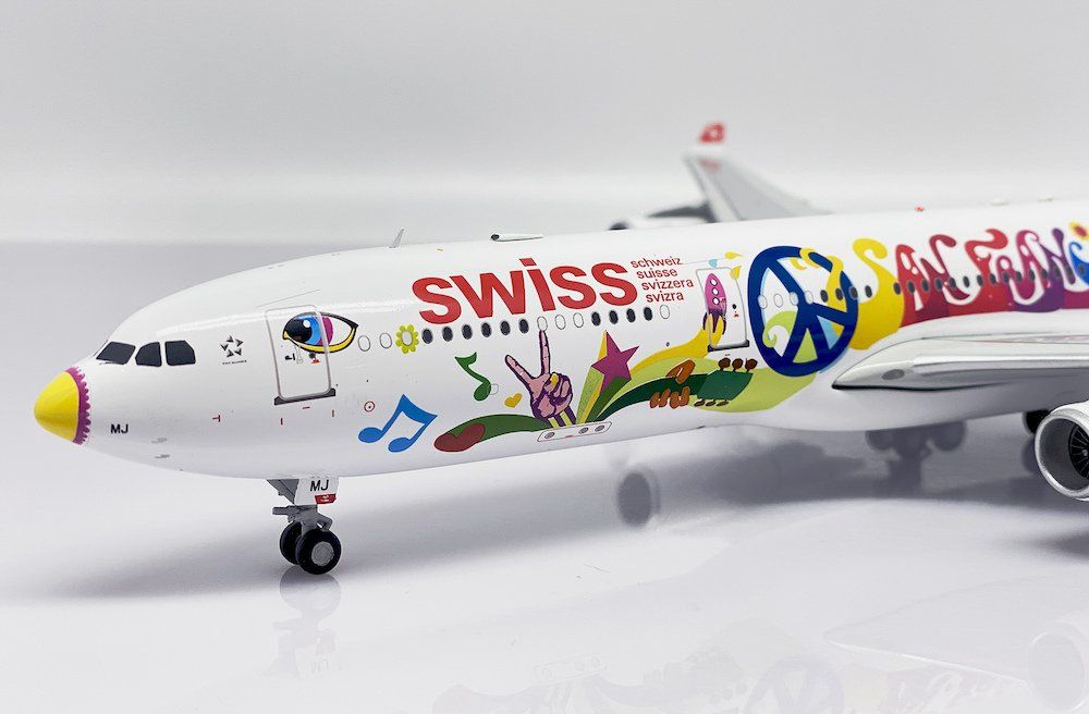 Swiss Modellbausätze & Standmodelle: A340-300 SWISS "San Francisco" 1:200 – Neu und originalverpackt aus Morges von iljamuromez 5