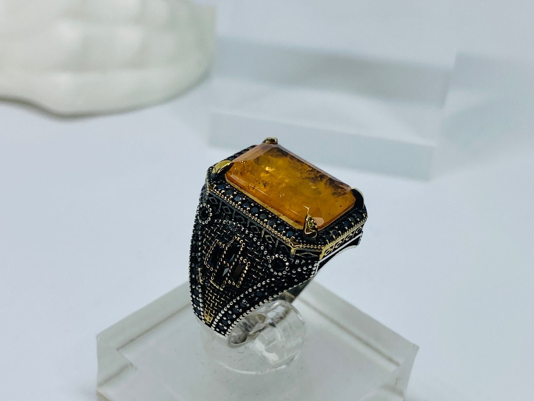 Anelli: Ring aus 925 er Silber mit Turmalin – Nuovo e nell'imballaggio originale da Windisch venduto da Zeta2018 2