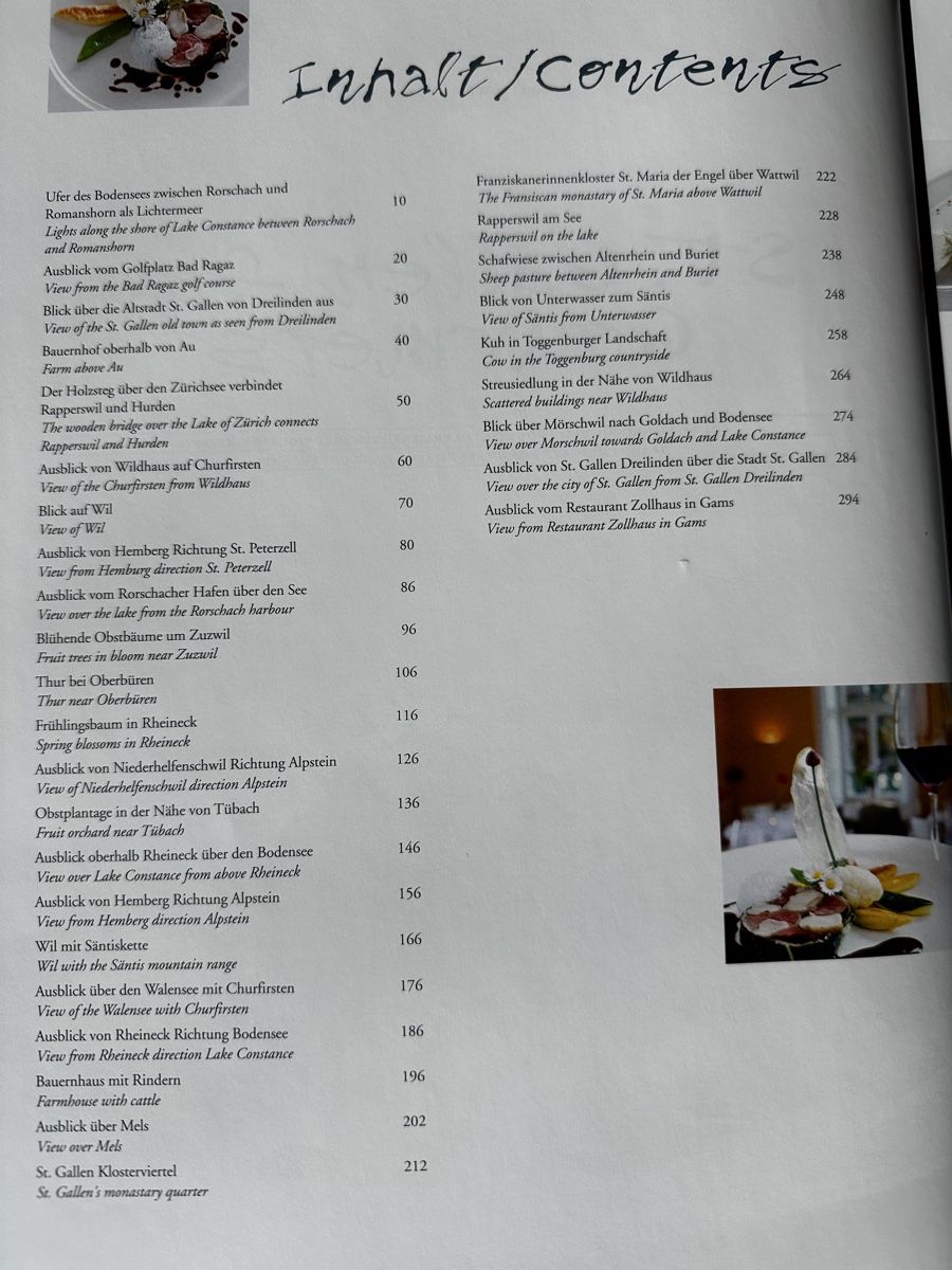 Libri: ST. GALLEN FOR GOURMETS – Usato da Reichenbach im Kandertal venduto da Cellobello11 1