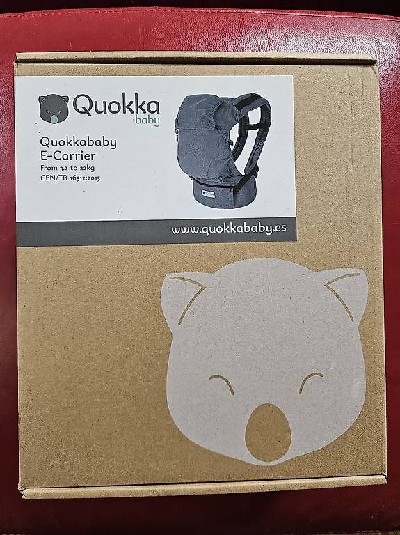 Marsupi portabebè: Quokkababy E-Carrier blau – Usato da Hergiswil NW venduto da Bergsunne