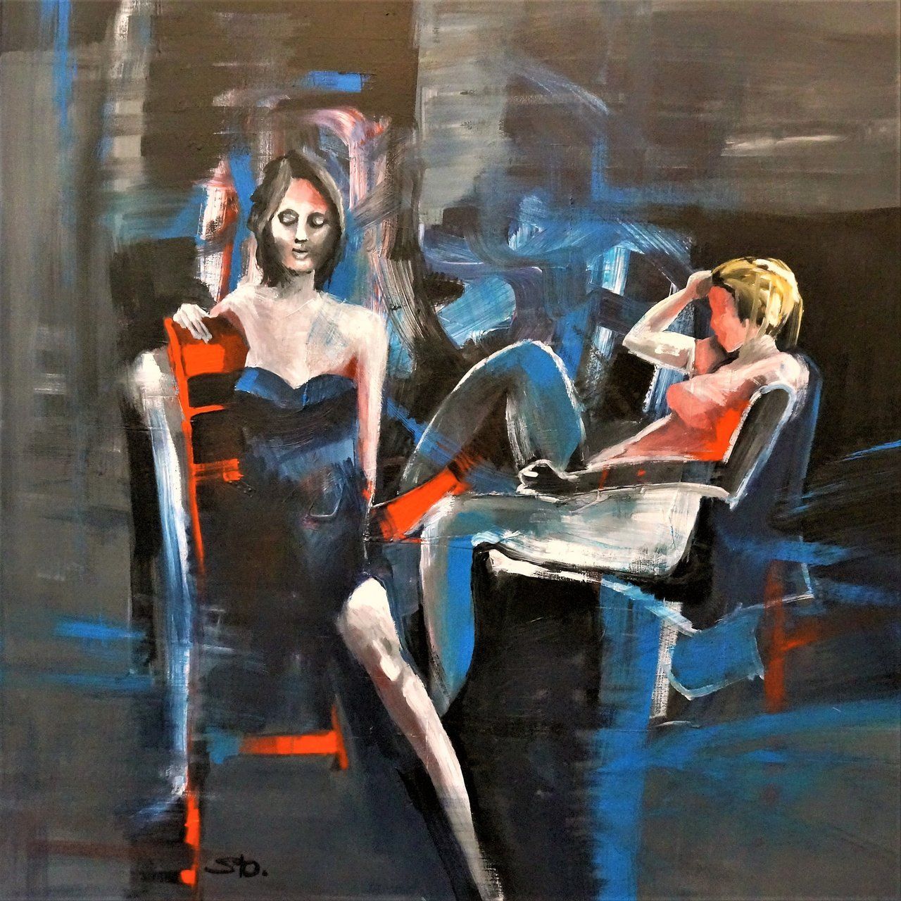 Tableaux: DAS LANGE WARTEN – Neuf avec emballage d'origine à Luzern par Rodolfosto