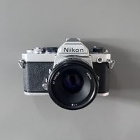 Nikon FM + AF nikkor 50mm 1.8