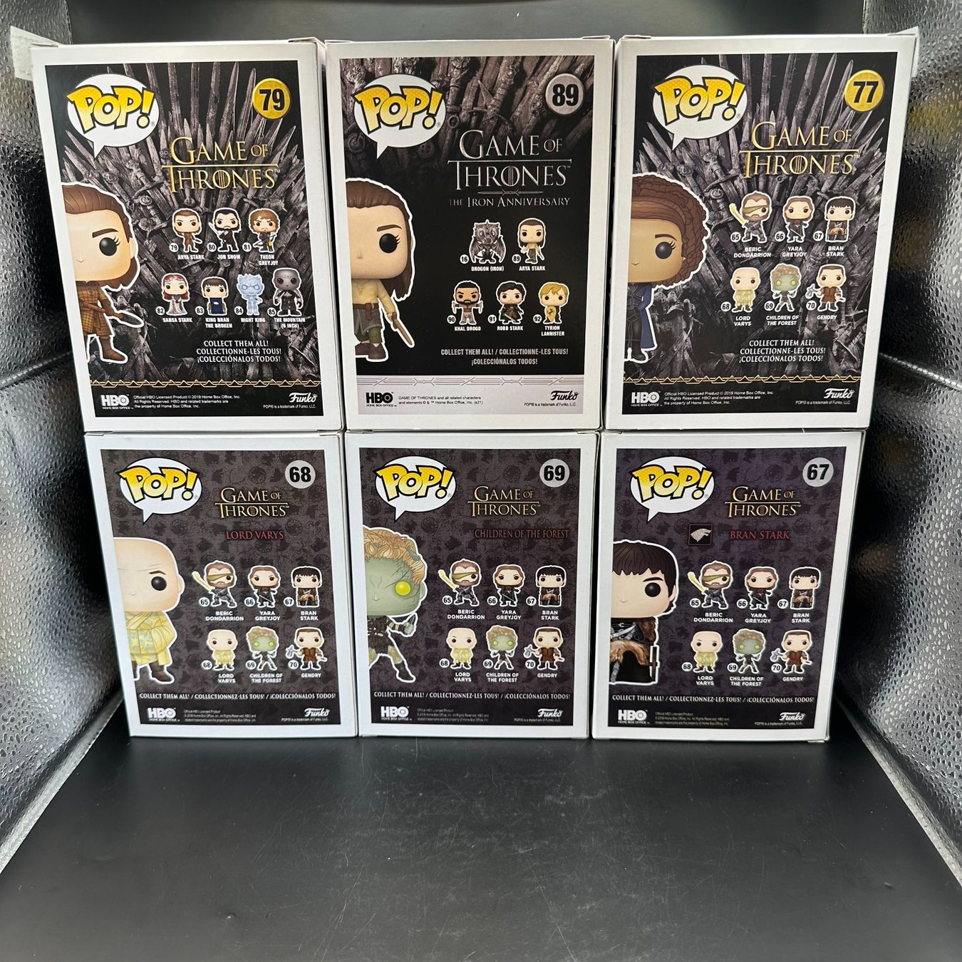 Funko Statuette: Funko Pop Game of Thrones 6Stk Sammlung – Usato da Düdingen venduto da Nerdworld 1