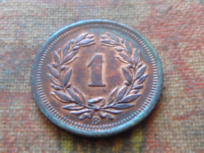 Tutti le monete: 1 Rp. 1897  (C) – Usato da Romanel-sur-Lausanne venduto da Swift13 1