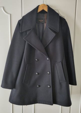 Manteau PALTÒ bleu marine (made in Italy)
