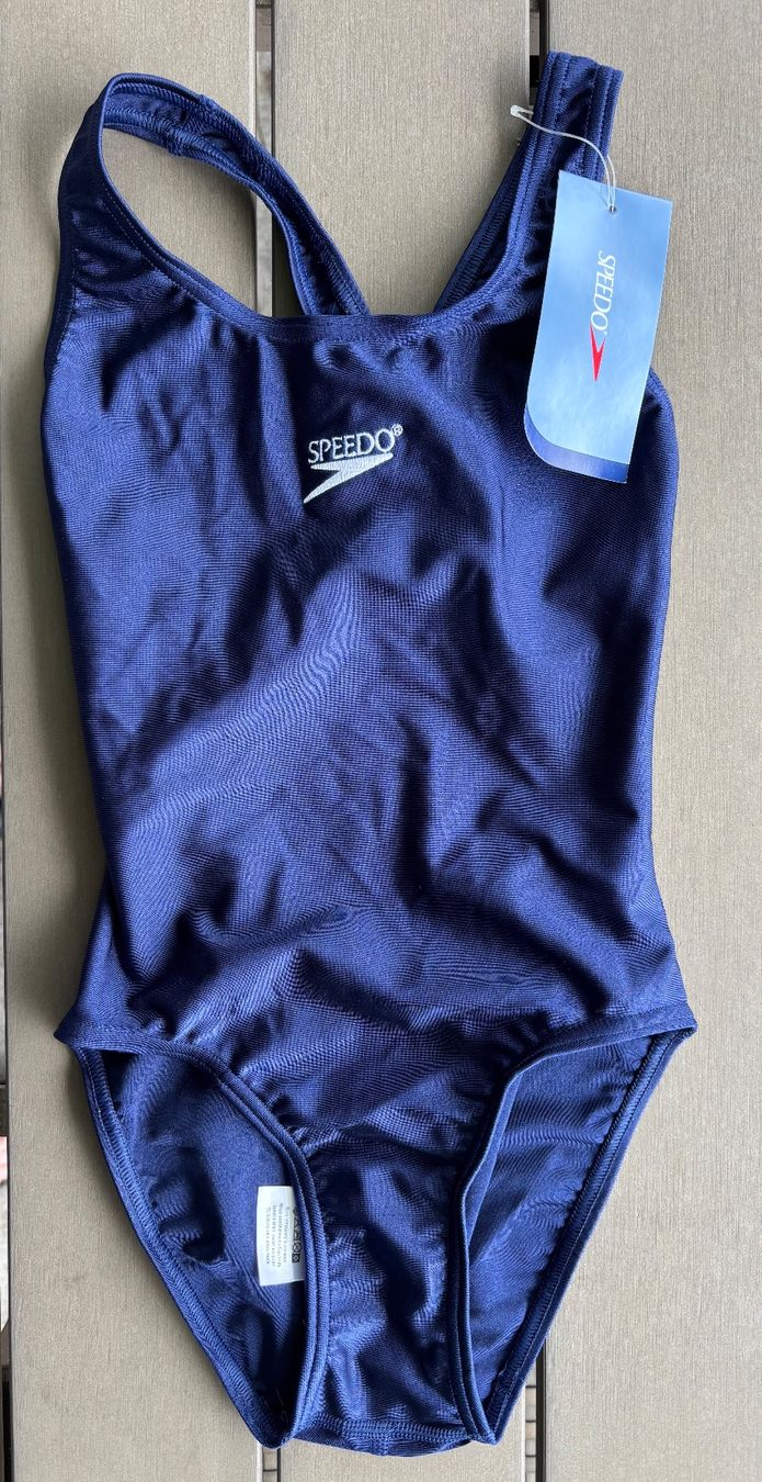 Speedo Costumi da bagno & Bikini: Badekleid Speedo Mädchen, Gr. 140, blau – Nuovo e nell'imballaggio originale da Ebnat-Kappel venduto da Molton