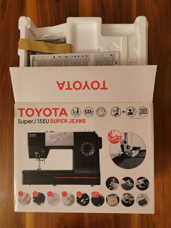 Nähmaschine TOYOTA Super Jeans 15 Kaufen auf Ricardo