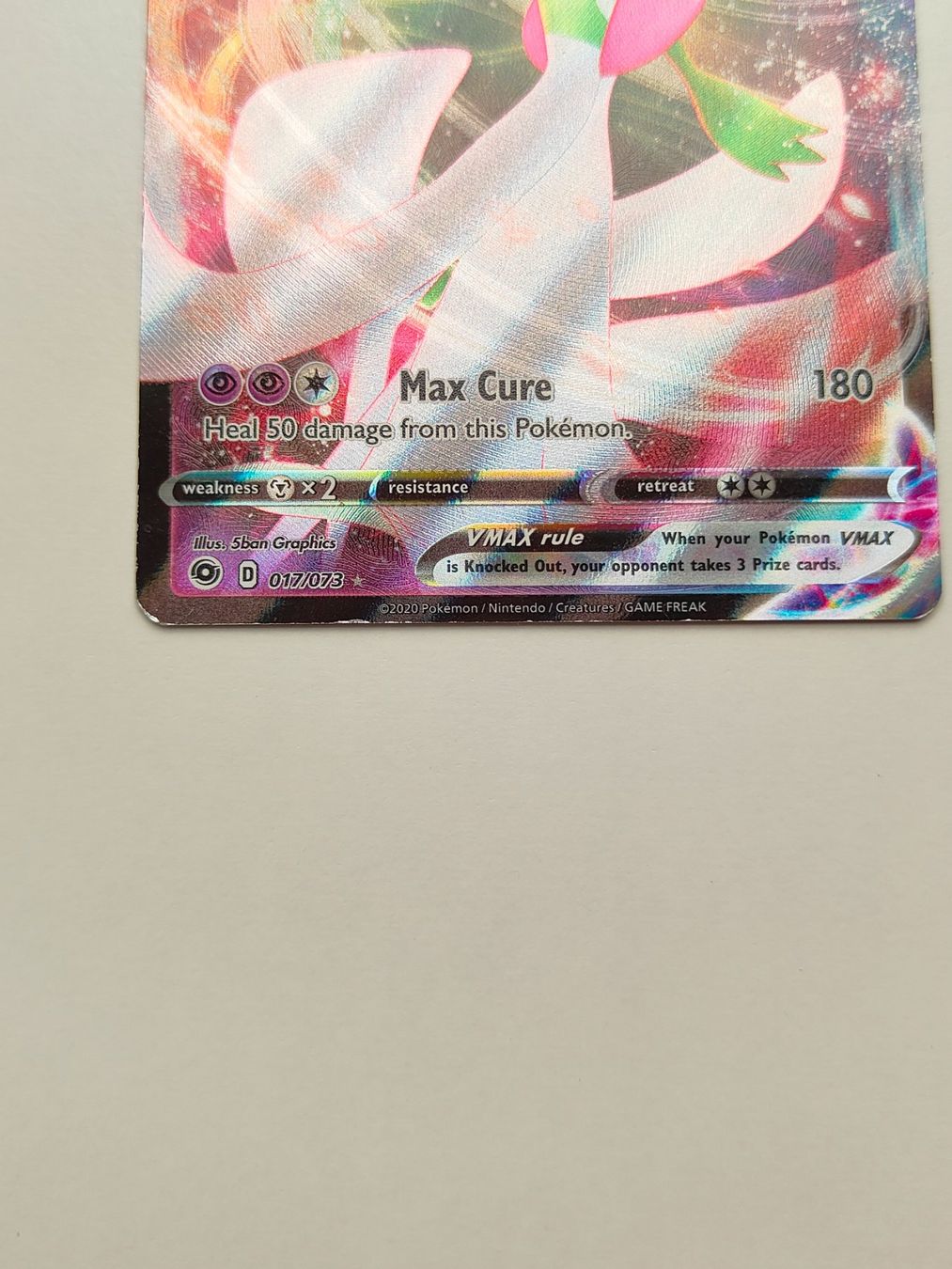 Pokémon Carte collezionabili: Pokemon Gardevoir VMAX Full Art Champion's Path – Usato da Thalwil venduto da FigurenFreunde 1
