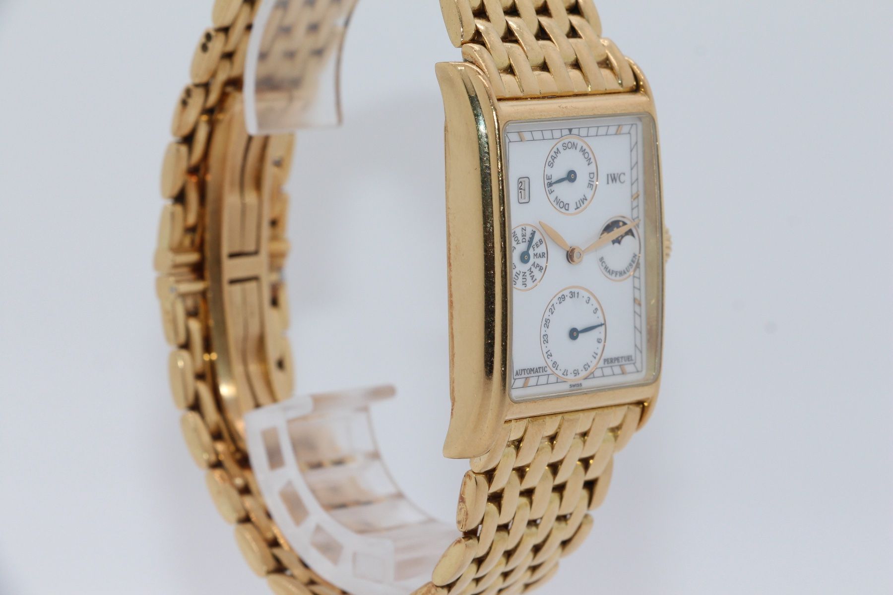 IWC Uhren: IWC Novocento Ewiger Kalender Ref. IW3545, Full-Set – Gebraucht aus Zug von eMDi_Collection 5