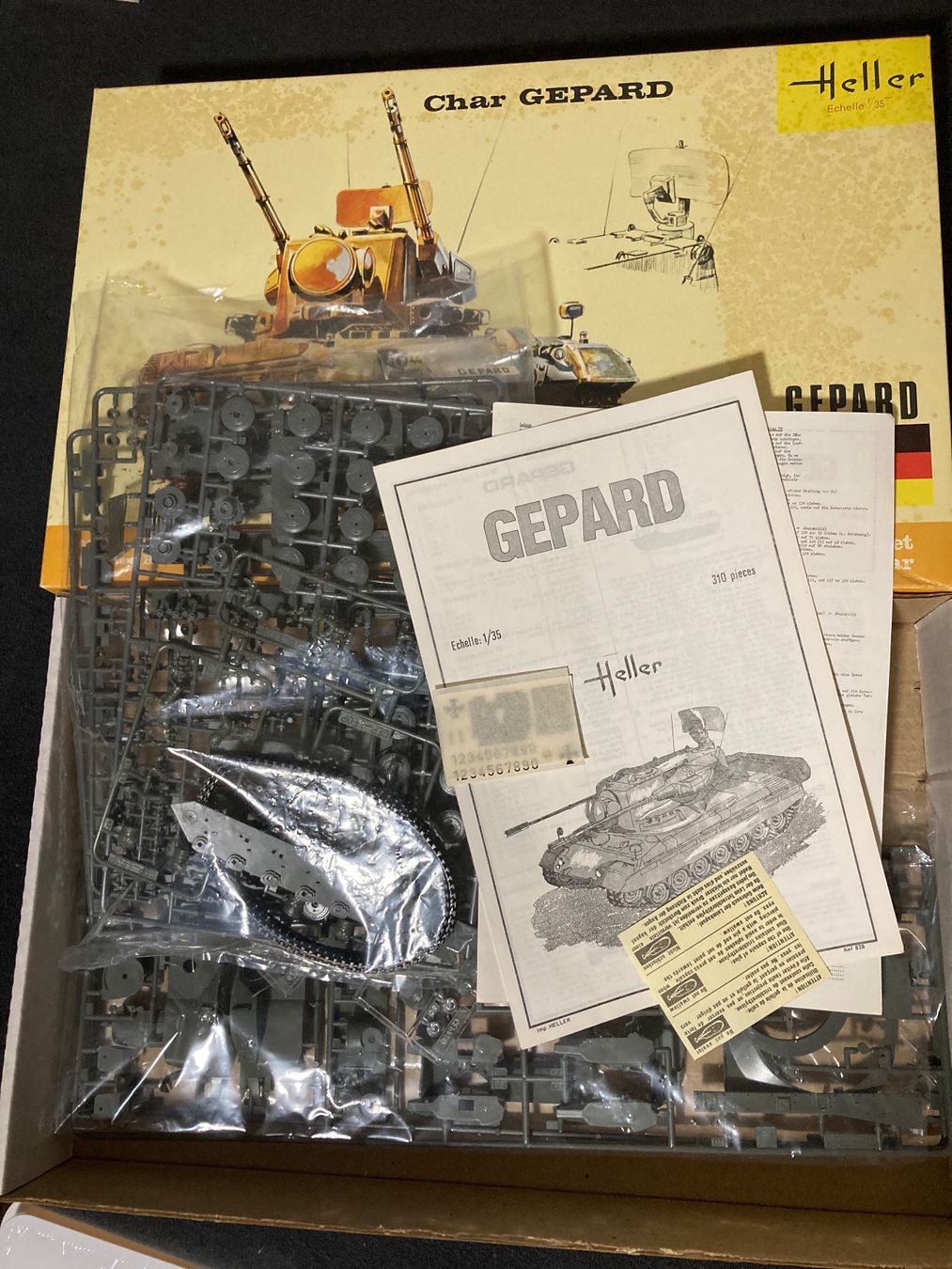 Heller Kit di modellismo & Modellini statici: Gepard CHAR/Panzer von Heller – Nuovo (secondo la descrizione) da Münchenstein venduto da Patience 1